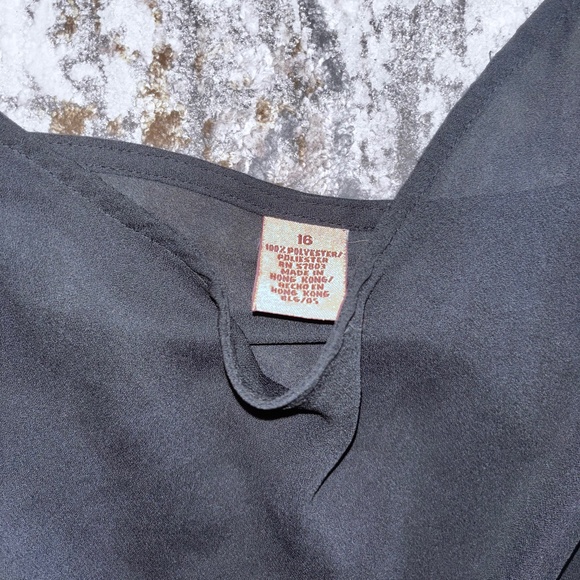 Sheer Black Cami - Picture 3 of 4